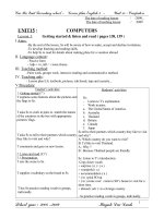 Bài giảng Giáo án AV 8 - bài 15 ( Fame)