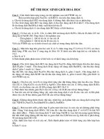 Bài giảng de thi hsg hoa hoc thanh hoa