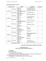 Bài giảng Giáo án lớp 1HKI