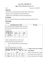 Gián án giáo án tin7( cả năm)