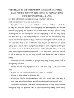 THỰC TRẠNG TỔ CHỨC THANH TOÁN HÀNG XUẤT NHẬP KHẨU