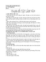 Bài soạn CĐ tập làm văn lớp 3