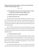 Những lý luận chung về kế toán tập hợp chi  phí sản xuất và tính giá thành sản phẩm trong doanh nghiệp xây lắp