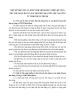 MỘT SỐ NHẬN XÉT VÀ KIẾN NGHỊ NHẰM HOÀN THIỆN KẾ TOÁN TIÊU THỤ HÀNG HOÁ VÀ XÁC ĐỊNH KẾT QUẢ TIÊU THỤ TẠI CÔNG TY TNHH TRUNG THÀNH