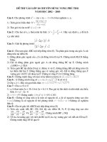 Tài liệu De thi HSG 9(dap an)