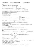 Tài liệu Tuyen tap de thi HKII Toan 11 nam 2011