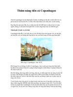 Thăm nàng tiên cá Copenhagen