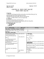 Bài giảng ĐẠI SỐ 8 TIẾT 22 ĐẾN TIẾT24