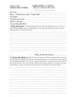 Tài liệu Mẫu kiểm điểm cá nhân kỳ I