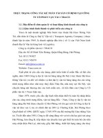 THỰC TRẠNG CÔNG TÁC KẾ TOÁN TÀI SẢN CỐ ĐỊNH TẠI CÔNG TY CỔ PHẦN VẬN TẢI 1 TRACO