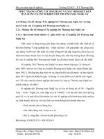 THỰC TRẠNG CÔNG TÁC BÁN HÀNG VÀ XÁC ĐỊNH KẾT QUẢ BÁN HÀNG TẠI XÍ NGHIỆP ÔTÔ THƯƠNG MẠI NGHỆ AN