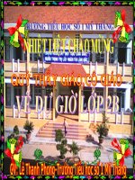 Tài liệu Tập đọc-Mùa xuân đến