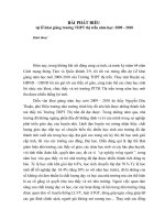 Gián án bài phát biểu khai giảng năm học mới