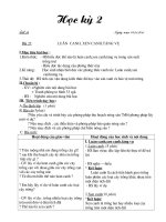 Tài liệu Giáo án CN7 Tiêt19