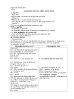 Bài soạn Tiết 51 - Kiểu dữ liệu trên bảng tính