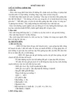 Gián án SƠ KẾT HỌC KÌ 1 CUA KHỐI