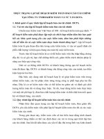 THỰC TRẠNG LẬP KẾ HOẠCH KIỂM TOÁN BÁO CÁO TÀI CHÍNH TẠI CÔNG TY TNHH KIỂM TOÁN VÀ TƯ VẤN DCPA