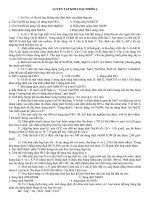 Bài tập kim loại nhóm A