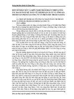 MỘT SỐ NHẬN XÉT VÀ KIẾN NGHỊ NHẰM HOÀN THIỆN CÔNG TÁC HẠCH TOÁN KẾ TOÁN VỀ CHI PHÍ SẢN XUẤT VÀ TÍNH GIÁ THÀNH SẢN PHẨM TẠI CÔNG TY CỔ PHẦN DƯỢC PHẨM NAM HÀ