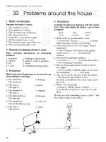 English Vocabulary Organiser with Key_Problems around the house
