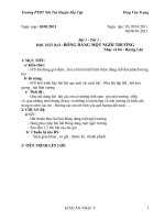 Bài soạn giao an nhạc 9 moi thu di