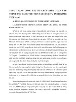 THỰC TRẠNG CÔNG TÁC TỔ CHỨC KIỂM TOÁN CHU TRÌNH BÁN HÀNG THU TIỀN TẠI CÔNG TY TNHH KPMG VIỆT NAM