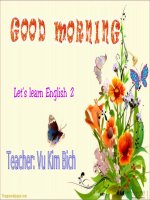 Bài giảng Lớp 4 Bài 5