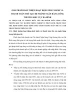 GIẢI PHÁP HOÀN THIỆN HOẠT ĐỘNG PHÁT HÀNH VÀ THANH TOÁN THẺ TẠI CHI NHÁNH NGÂN HÀNG CÔNG THƯƠNG KHU VỰC BA ĐÌNH