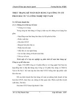 THỰC TRẠNG KẾ TOÁN BÁN HÀNG TẠI CÔNG TY CỔ PHẦN ĐẦU TƯ VÀ CÔNG NGHỆ VIỆT NAM