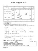 DỀ KT CHUONG II DS7 CÓ MA TRAN-ĐÁP ÁN