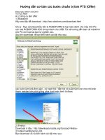Bài soạn Các bước chuẩn bị làm PTS
