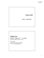 Giới thiệu về Hoá học phân tích