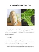 8 thực phẩm giúp 