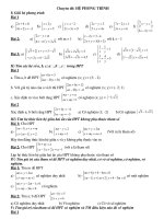 Bài soạn chuyen de HPT