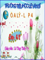 Bài soạn TP HỒ CHÍ MINH