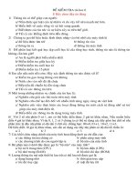 Tài liệu Đề +Đáp Án kiểm tra học kỳ I Tin học 6