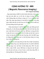Cộng hưởng từ - MRI