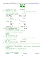 Bài soạn Luyện Trắc nghiệm Hóa 12 số 8