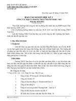 Tài liệu Sơ kết Liên đội kì I