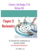 Bài soạn Chapter 21 Biochemistry