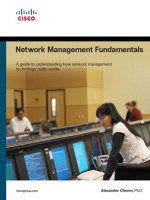 Network management fundamentals nov 2006 