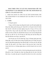 HOÀN THIỆN CÔNG TÁC KẾ TOÁN THÀNH PHẨM TIÊU THỤ THÀNH PHẨM VÀ XÁC ĐỊNH KẾT QUẢ TIÊU THỤ THÀNH PHẨM TẠI CÔNG TY  CP CAO SU SAO VÀNG