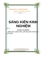 Bài giảng MẪU BIA GIAO AN