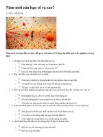 Bài giảng NĂM 2011 BẠN SẼ RA SAO