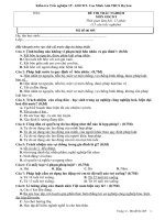 Bài giảng Trac nghiem Ma de 485 GDCD 9