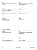 3420 toeic vocabulary words - Past 7