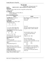 Bài soạn Tuan 20 Lop 3