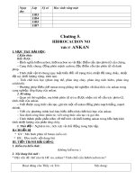 Tài liệu Hoa 11 chuong v