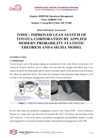 Bài giảng [DOC] BTCN mẫu môn học QTSX