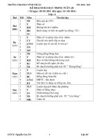 Tài liệu GIAO AN TUẦN 20 -CKTKN-BVMT